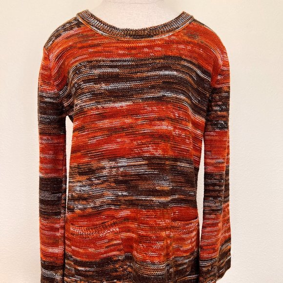 70's The Broadway Pullover Sweater - Multi Colored - Size Medium - Picture 1 of 9